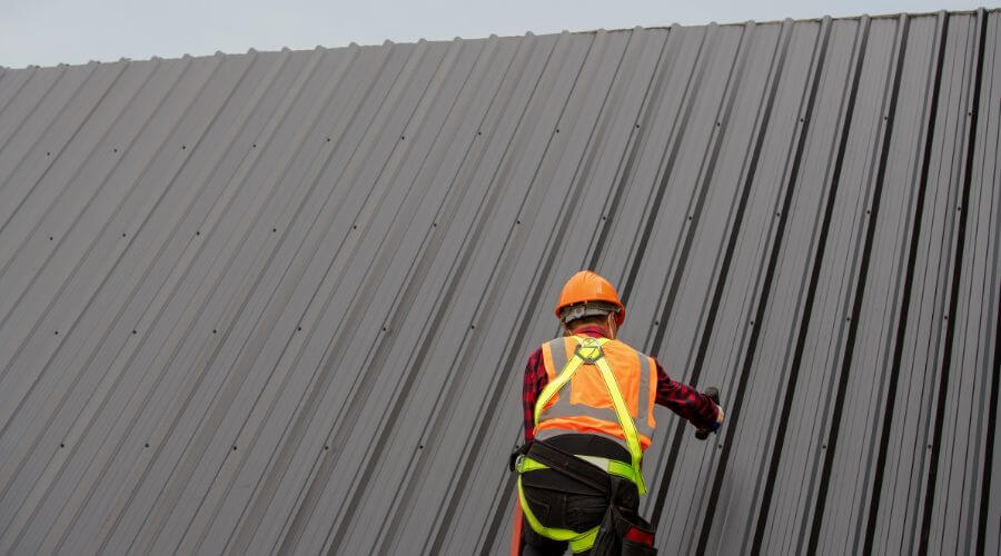 Professional metal roof installation services in Lakota, IA